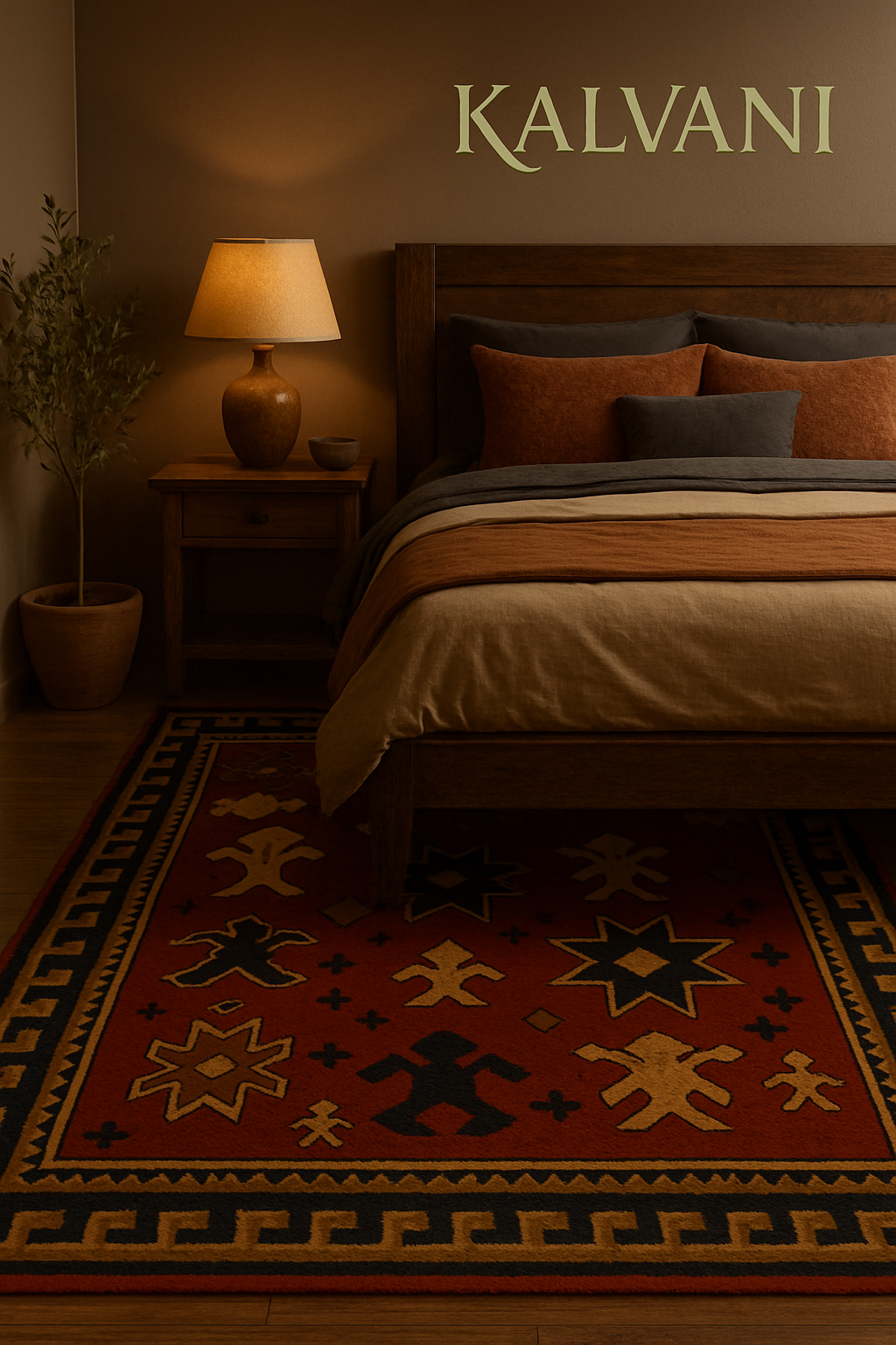 Elibel: Authentic Diyarbakır-Inspired Turkish Rug