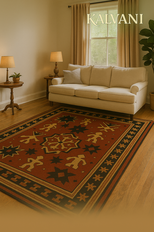 Elibel: Authentic Diyarbakır-Inspired Turkish Rug