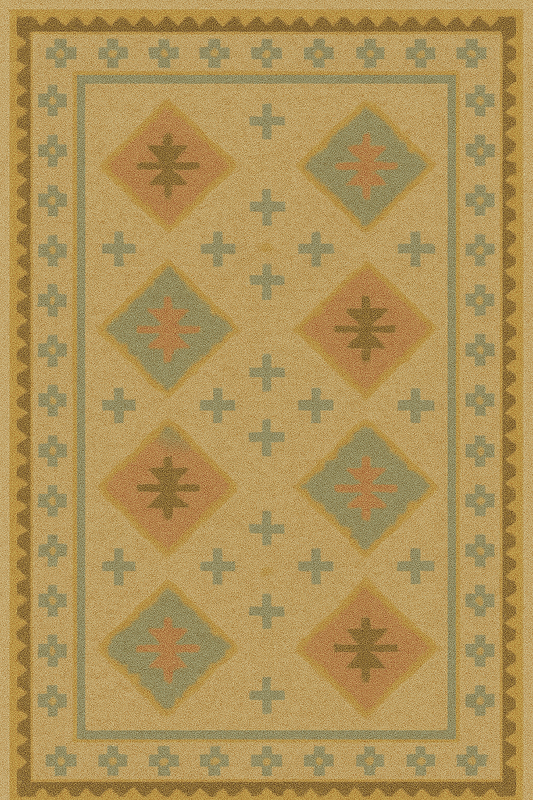 Irmak: Authentic Çanakkale-Inspired Turkish Rug
