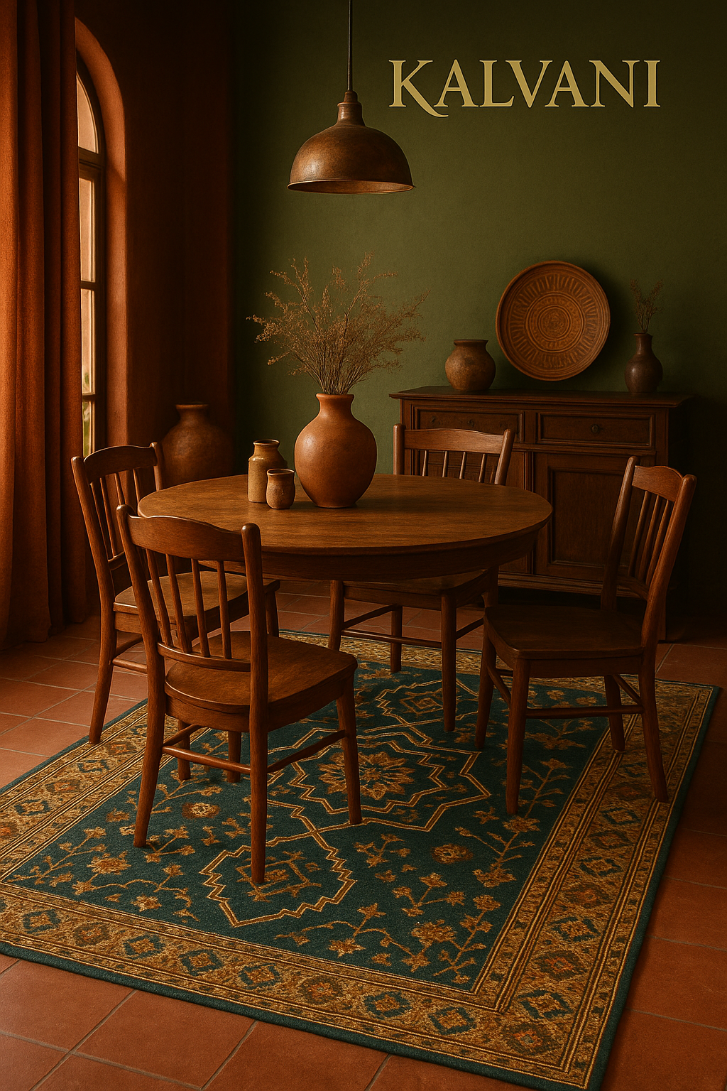 Kafkas: Authentic Kars-Inspired Turkish Rug