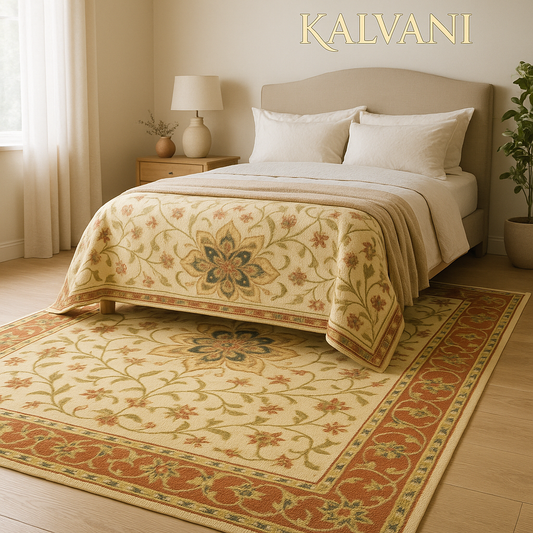 Nilufer: Authentic Kayseri-Inspired Turkish Rug