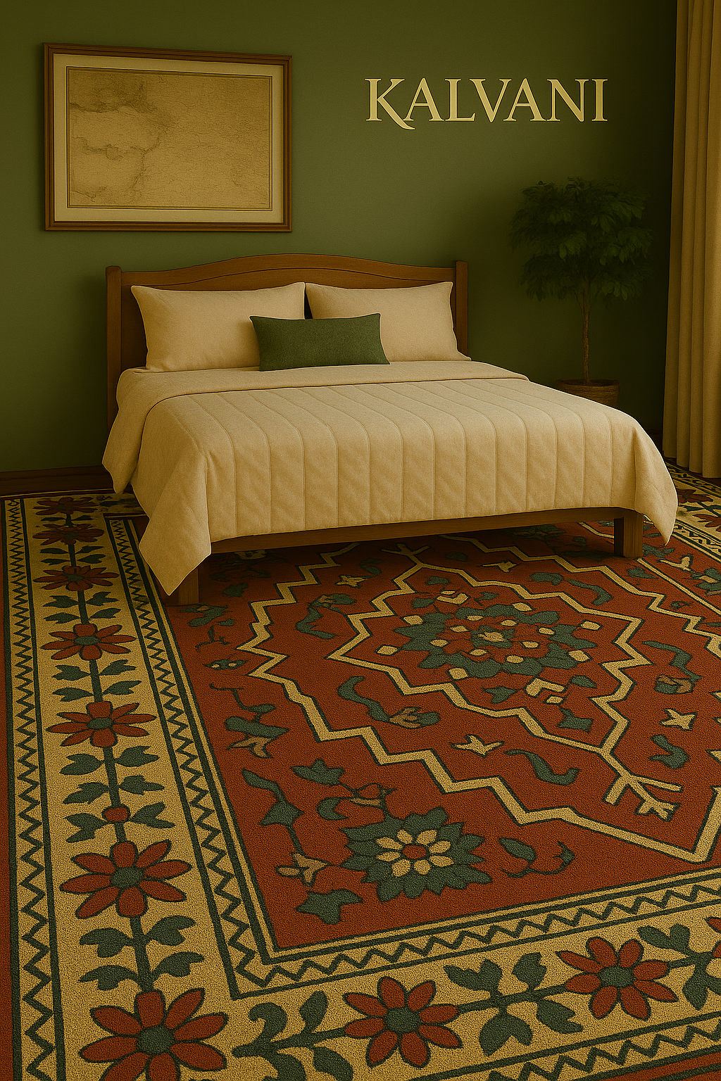 Topkapi: Authentic Istanbul-Inspired Turkish Rug