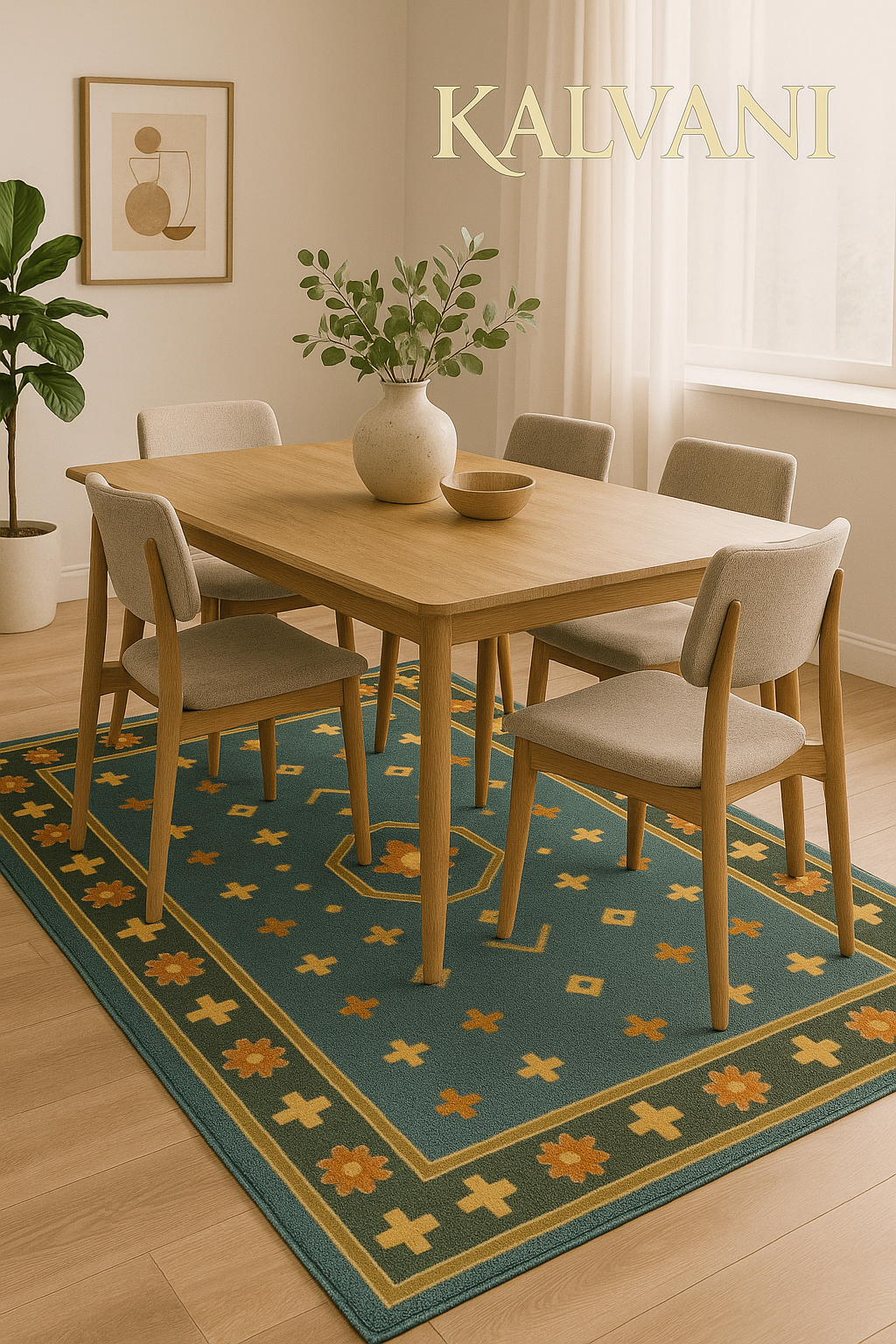 Seren: Authentic Afyon-Inspired Turkish Rug