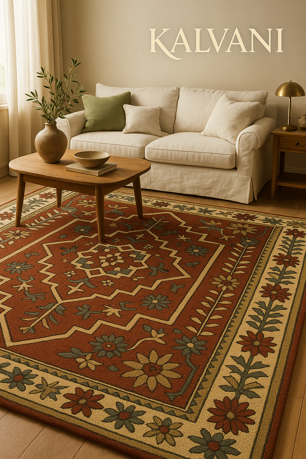 Topkapi: Authentic Istanbul-Inspired Turkish Rug