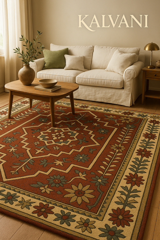 Topkapi: Authentic Istanbul-Inspired Turkish Rug
