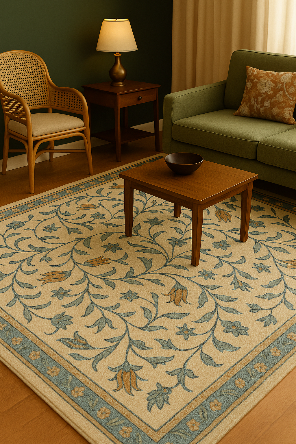 Zehra: Authentic Isparta-Inspired Turkish Rug